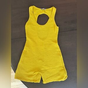 Yellow Zara Leisure Romper